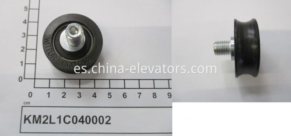 Rodillo inferior de la puerta de aterrizaje KONE KM2L1C040002 KONE Landing Door Lower Roller KM2L1C040002